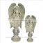 Wholesale custom small angel figurines with flowers