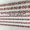 Festival Mood Epoxy Ribbon Sticker, X'mas Season Foil Sticker, Foil Epoxy Ribbon Sticker in Red