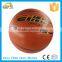 professional standard 8 panel brown match pu basketball for men