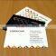 Custom logo letterpress invitation cards paper crafts