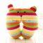 pp cotton filled with super soft cover travel pillow neck wholesale