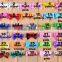 Accessories Ribbon Dot Printing Bowknot For Hair Clip and Ornament