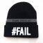 3D embroidery winter hat