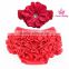 Solid Color Cotton Ruffle Bloomers Layers Baby Ruffle Diaper Cover Flower Newborn Shorts Toddler Summer Pants Baby Ph LBS5052503