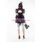 Halloween Costume role play Circus clown Ghost bride vampire bar