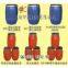 Environment friendly and heating-free electrostatic flocking paste