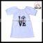 2016 yawoo fancy black short sleeve soccer embroidery patterns and letters latest design girls top