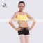11311110 Colorful Practise Short Camisole Dance Top