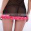 Newest Black Sexy Sleeping Wear Babydolls Lingerie Dress for Ladies