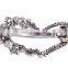 Stylish Women Heart Butterfly Rhinestone Simple Pinch Cock Hair Clip