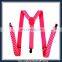 2014 2015 Yiwu Fashion Wholesale Color Suspenders Working Elastic Suspenders Strong Suspenders