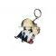 Custom 3d soft PVC rubber keychian/soft Rubber keychains/silicone keychain