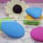 Colorful triangle and oval erasers set Geometric color Erasers