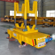 50 ton motorized driven electric rail flatbed ladle transfer car equipped hydraulic lifting equipment