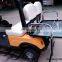 OEM Brand Street Legal Golf Cart in red color, with golf cart enclosures, curtis controller and aluminum alloy frame