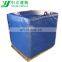 blue colour pvc tarpaulin waterproof trailer cover tarps