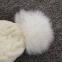 Joy Fashion Hat Supplier Factory OEM Custom Faux Fur Pompom Cable Knitted Beanie