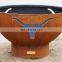 Round Corten Steel Fire Pit Bowl