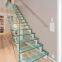 stainless steel glass staircase