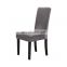 Universal Stretch Elegant Velvet Ruched Spandex Chair Cover for Banquet