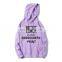 women custom embroidered logo crewneck Cotton French Terry Pink Plain Unisex Sweatshirt Hoodies