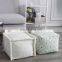 Nordic style bohemian ottoman pouf chair cotton weave poufs ottomans floor cushions for bedroom