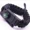 Tactical  accessories bracelet with compass and rope