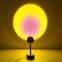 Modern Stretch Sunset Lamp RGB LED Projector Lamp Floor Light Rainbow Led Living Room Stand Bedroom Projector Light