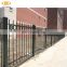 High quality cheap powder coated garden metal rod iron fence panels