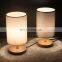 2021 New Arrivals Wooden Base Night Lights Design Bedside Table Lamp Indoor Living Room