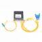 1x4 modular type passive optical PLC splitter for FTTH networks
