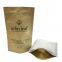 Laminated compostable kraft paper empty pyramid biodegradable tea bags