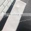 wavy glossy  surface handmade 75x300mm white bathroom dining room subway tile ceramic wall tile