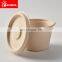 Sunkea disposable lunch packing bamboo fiber bowl