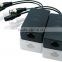 Enster UTP HD Passive transmitter+receiver, CAT 5/5E/6 Video Balun Connector Power Supply for CCTV Camera