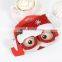 High Productivity Plastic New Decorative Red Adult Eye 3D Glitter Christmas Glasses