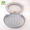 Custom Oval Shape Silver Cardboard Chocolate Gift Box Clear Window Homemade Craft Luxury Packaging Sweet Box