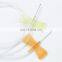 Disposable 23g butterfly needle 30g with luer adapter