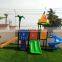Kids outdoor playground used commercial playground equipment sale