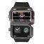 OULM HP3561 Men's Fashion&Casual Watch Japan Quartz Movement Leather Band Watch Compass Multiple Time Zone