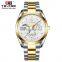 TEVISE 795-001 Men's Dress Watch Stainless Steel Automatic Mechanical 24 Hour Custom OEM Luxury Wrist Watches