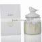 450g Scented Candle Glass Candle Jar ,Home Decorative Wax Candle Jar With Ceramic Bird Lid SA-2022