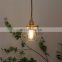 Glass Pendant Light Small Pumpkin Hanging Lamp Home Bedroom Restaurant Homestay Bar Decor Lighting