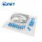 SC/UPC Steel Tube Type Mini Type 1*16  Fiber Optic Module Type PLC Splitter