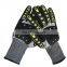 13G HPPE  Mining ANSI cut A5 impact TPR  Shock proof safety glove Mechanical Work Gloves Knuckle guard Gloves