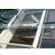 Balcony Aluminum Roof Tempered Transparent Glass Skylight