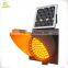 Best price customized available LED flashing solar powered traffic warning light
