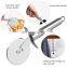 Stainless Steel Pizza Wheels Cutter Round Pizza divider & Knife Pastry Pasta Dough Kitchen Tools Baking Cutting Tools