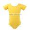 Bowknot Back Spandex Red Kids Ballet Leotards