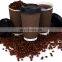 Disposable Coffee Cups with Lids 16 oz - 80 Pack Large Premium Insulated Disposable Paper Ripple Wall Cups for Hot Coffee to Go